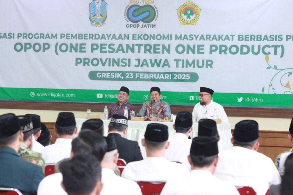 Ponpes Wali Barokah Ikuti Sosialisasi Program OPOP dari Pemprov Jatim