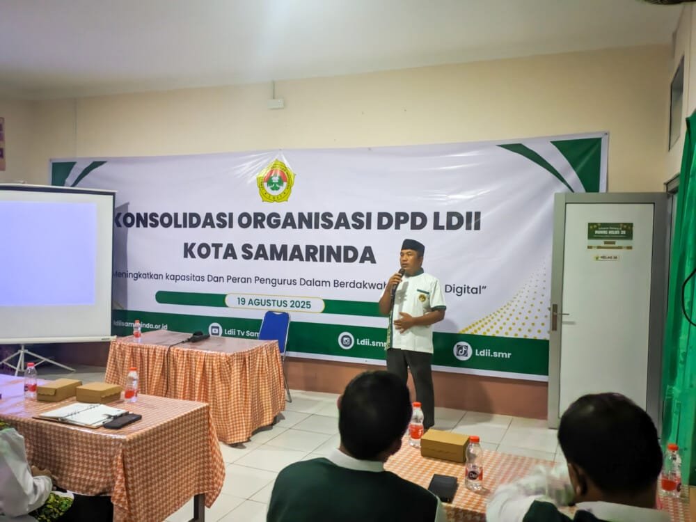 DPD LDII Kota Samarinda Gelar Konsolidasi Organisasi: Fokus Tingkatkan Dakwah melalui Ruang Digital