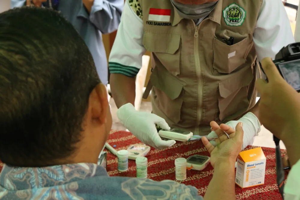 LDII Samarinda Perkuat Peran Sosial Lewat Pemeriksaan Kesehatan Gratis untuk 350 Warga