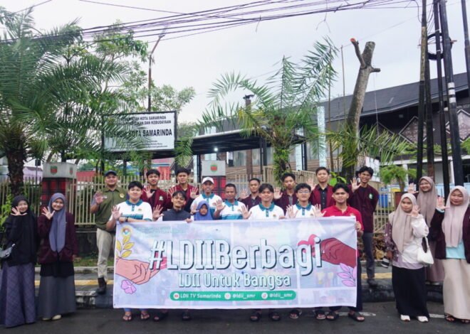 LDII Samarinda Gelar Bakti Sosial Berbagi Takjil di Taman Samarendah